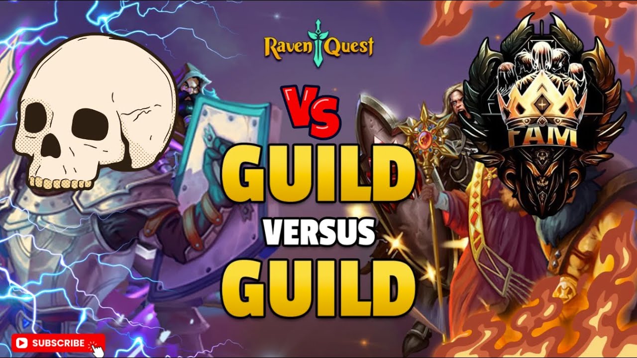 OSG vs FAM GUILD -  INSANE comeback win. Amazing synergy + IGL GOD @RavenQuestGame GUILD WAR!