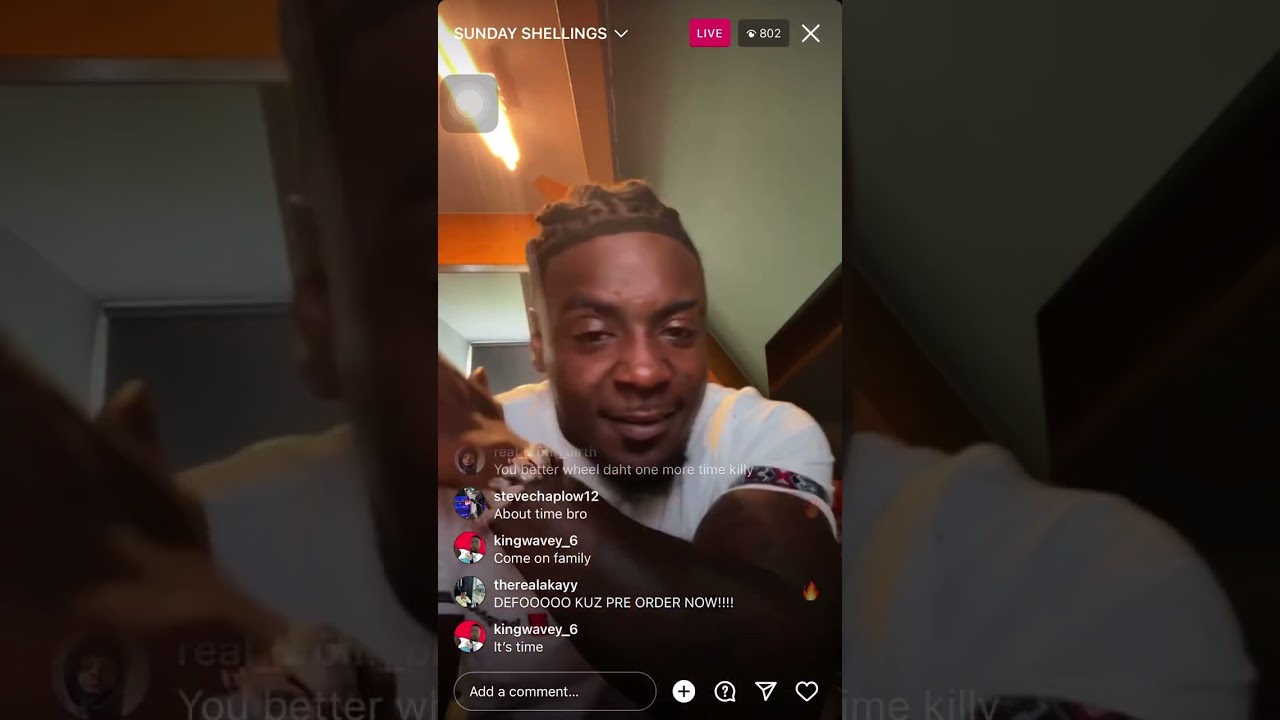 Mist previews new music on instagram live and freestyles