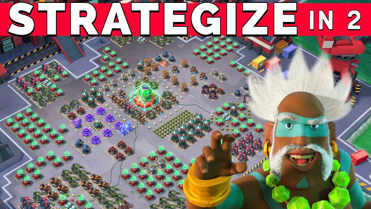 STRATEGIZE in 2 attacks with Mechs & Bombardiers - BOOM BEACH gameplay/operation strategy/tips