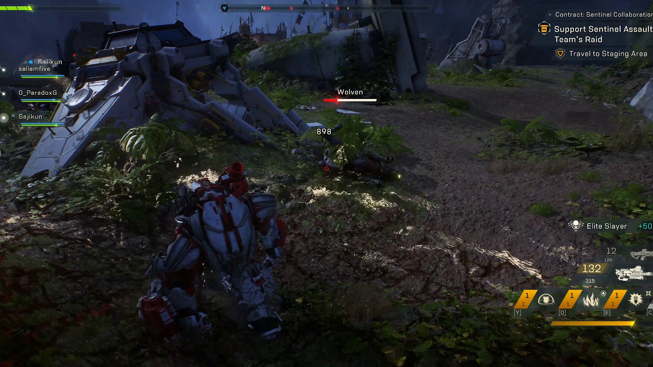 Anthem | Contract: Find Missing Sentinel Patrol (2160p60)