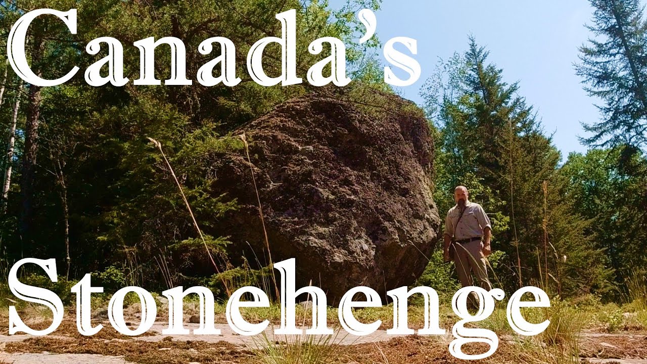 Only One Of It's Kind In The Americas! Ancient Rock Formation Hidden In Canada's Woods.