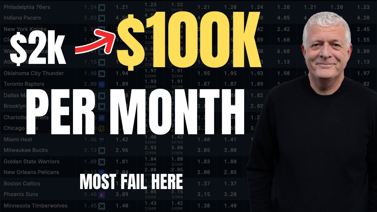 THIS IS HOW SPORTS BETTING ACTUALLY BECOMES PROFITABLE