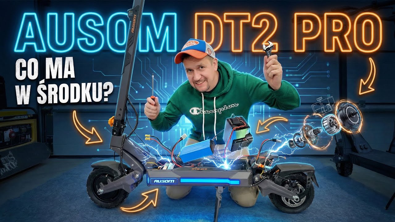 AUSOM DT2 Pro - woda i błoto pod deckiem? sprawdziłem uszczelnienie