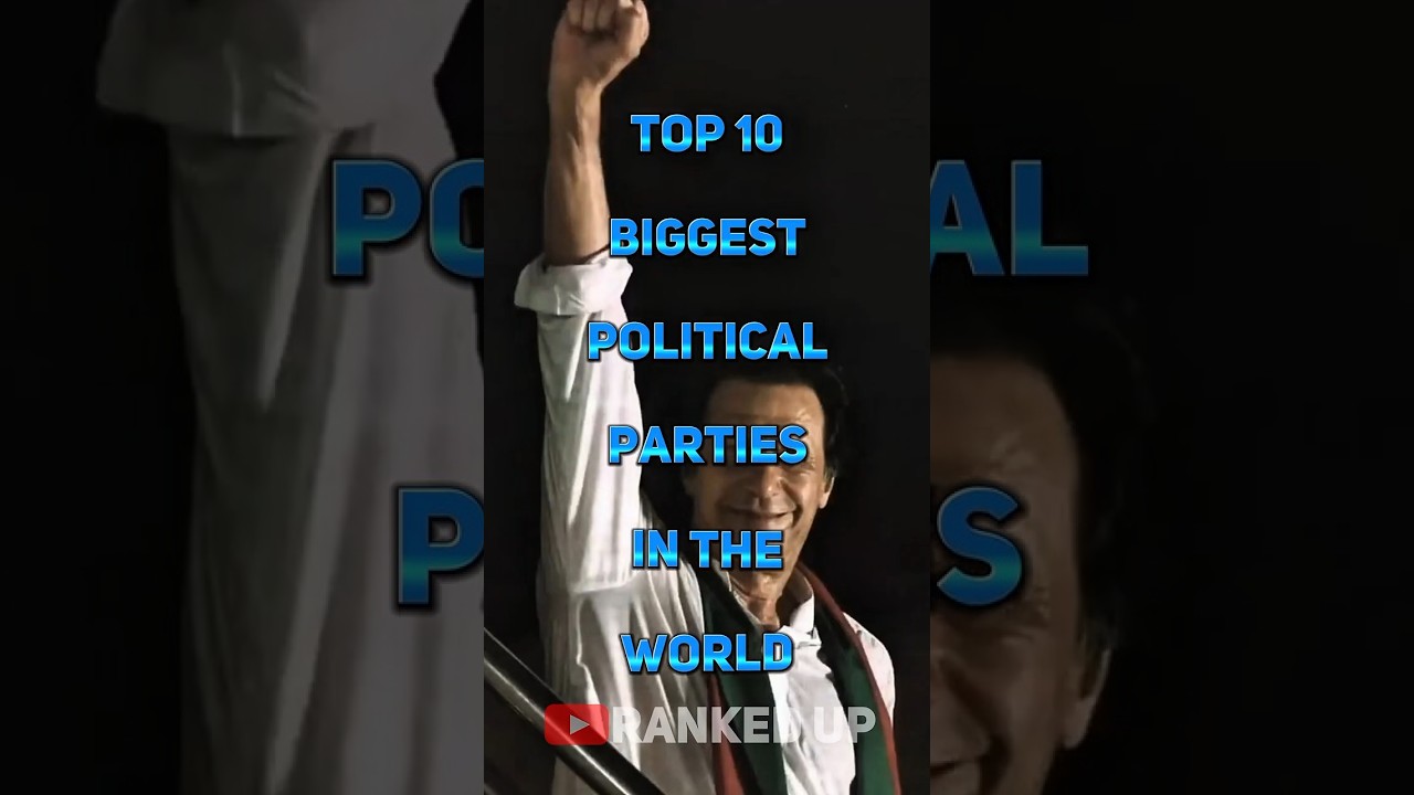 Top 10 Biggest Political Parties in the World #shorts #party