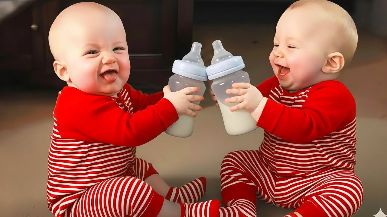 Cutest Baby Twins Reactions 2026 😂 Funniest Try Not To Laugh Challenge!