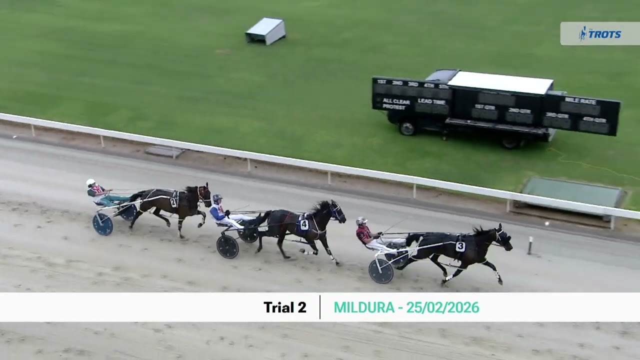 Mildura Harness Racing Club 25 Feb 2026 Trial 2
