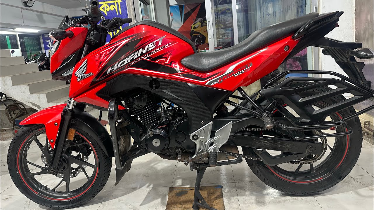 HONDA HORNET ,,MODEL 2018 second hand bike price in Bangladesh ELAHI motorcycle BOGURA BETGARI