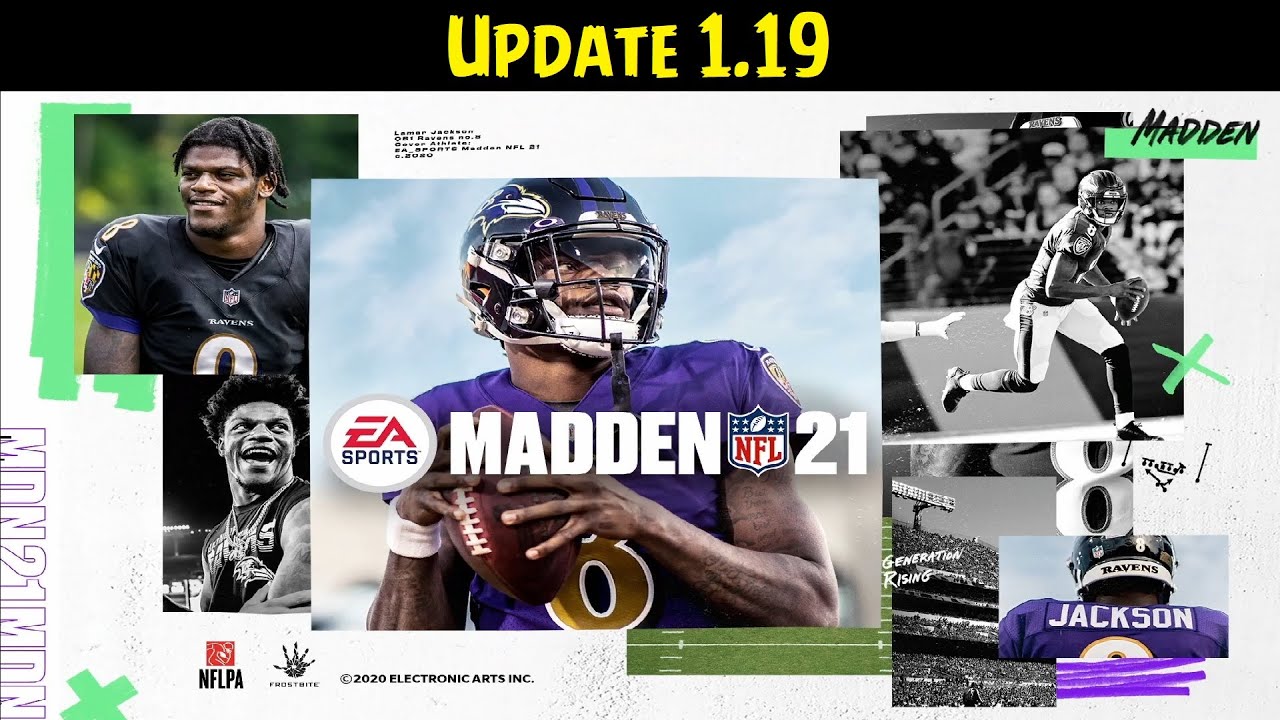 Madden NFL 21 🏈 Title Update 16 / Update 1.19