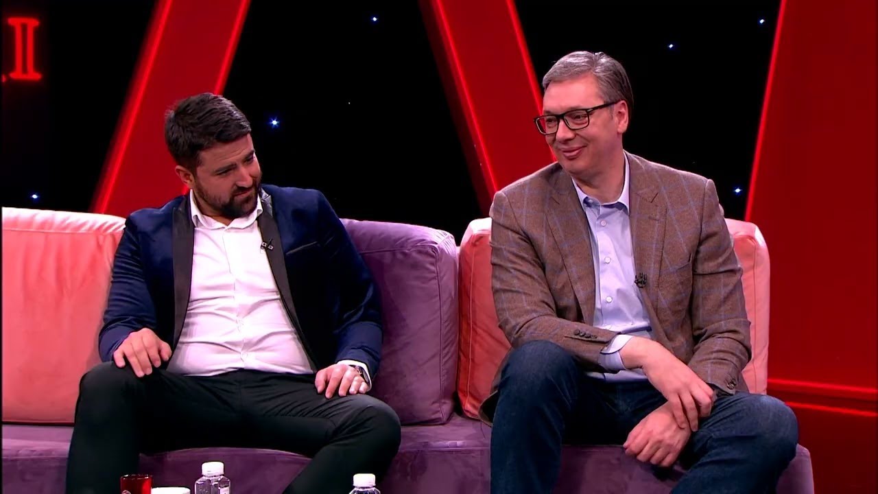Nezgodna pitanja - Aleksandar Vučić i Jankov Tipsarević (Ami G Show S16)