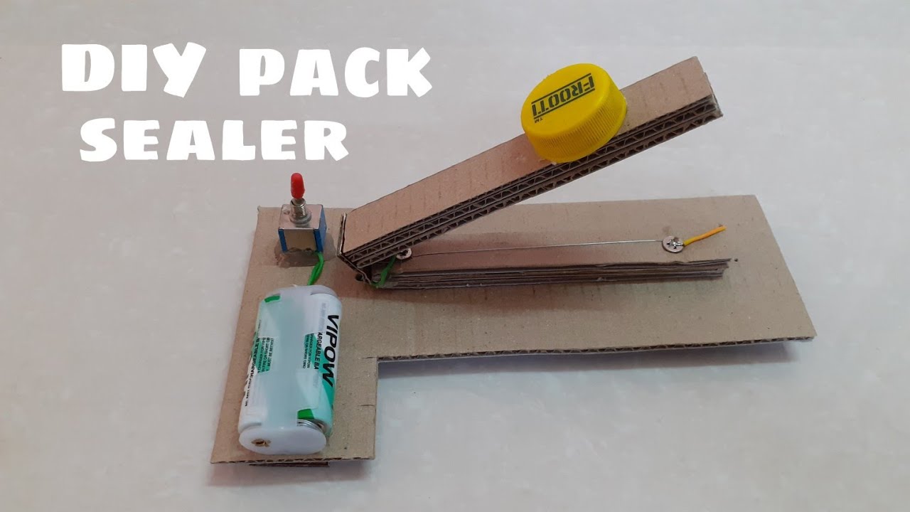 DIY pack sealing machine