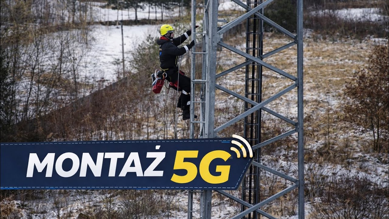 Montaż anten 5g