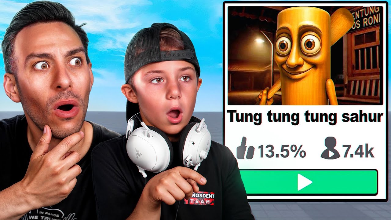 BRAINROT ΠΑΙΧΝΙΔΙΑ ΣΤΟ ROBLOX με τον ΑΝΗΨΙΟ μου !!!