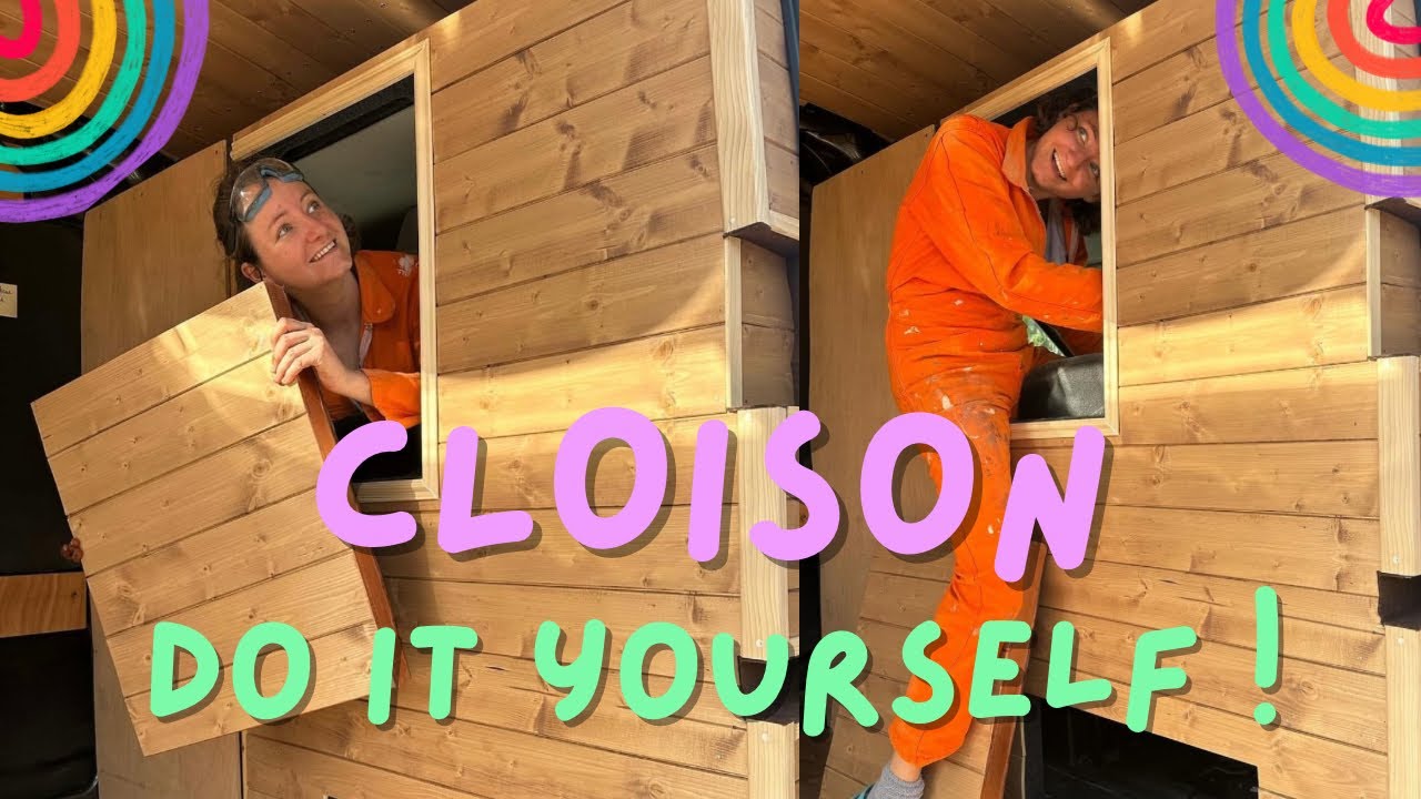 CLOISON de séparation FAIT MAISON pour mon VAN !