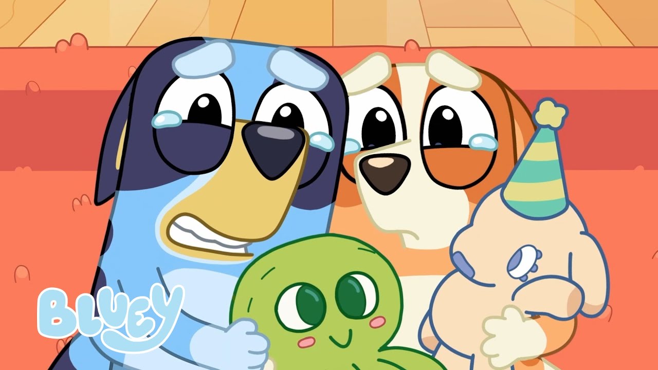 Lugna dig med Bluey | Bluey Officiella Svenska Kanalen