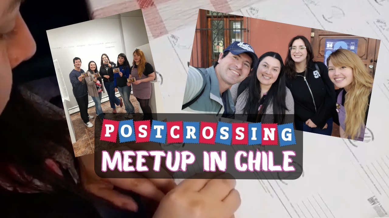 World Postcard Day Meetup in Concepción, Chile.