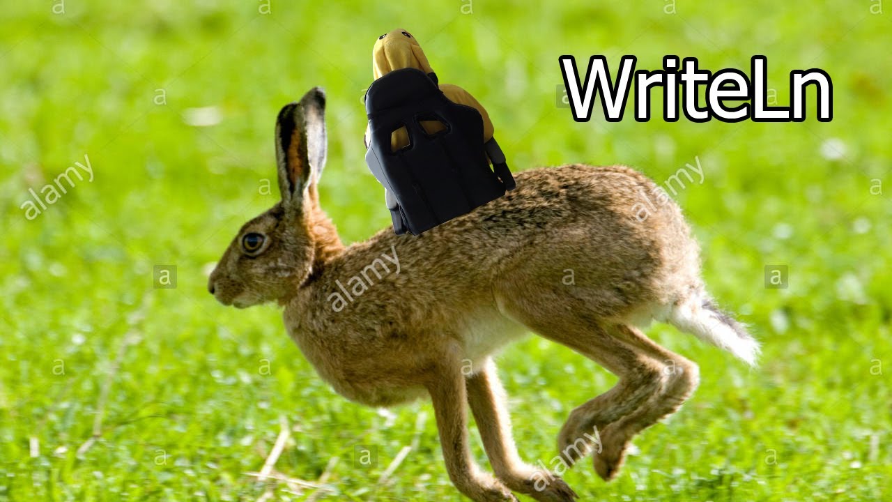 Diferencia entre write y writeLn en Pascal
