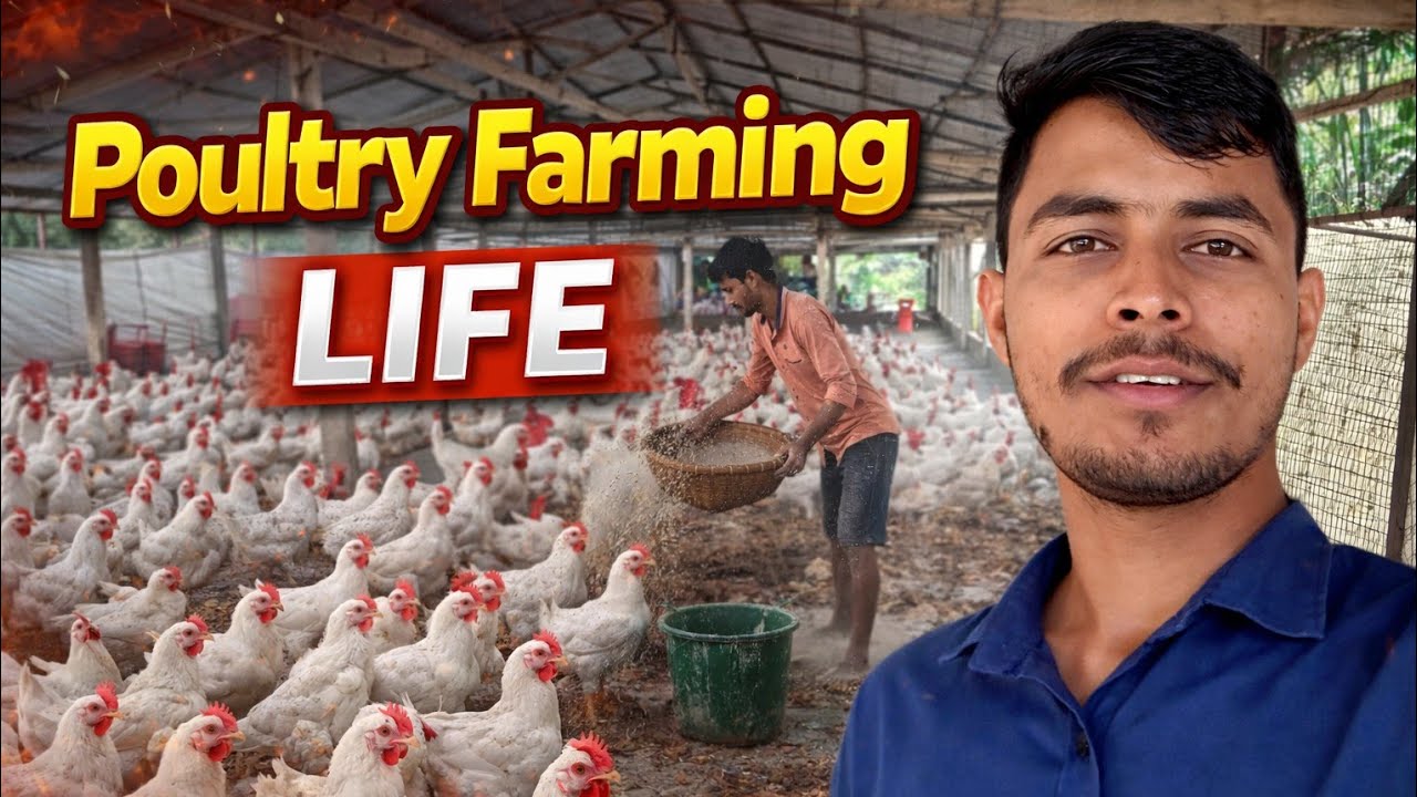 Poultry farm life vlog 1 @blog with farm