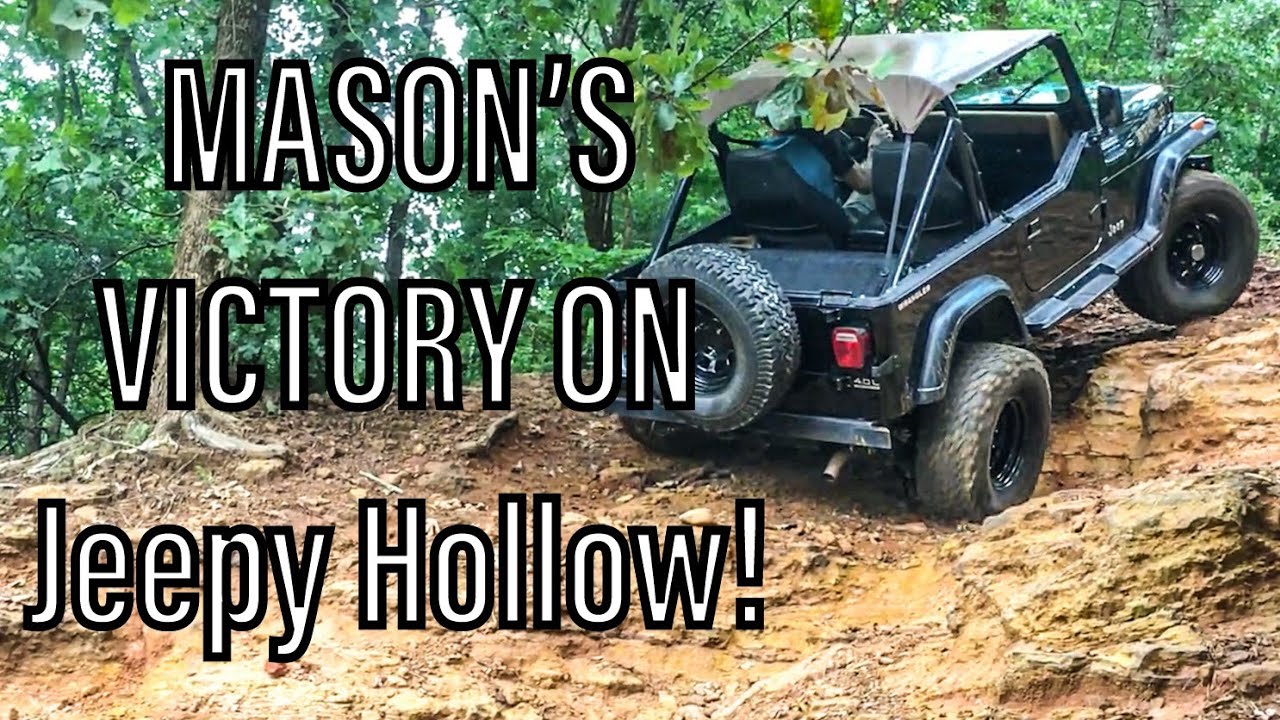 Jeep Wrangler YJ 2.5 inch Rubicon Express on 33s Crawling Jeepy Hollow BMRA 2019