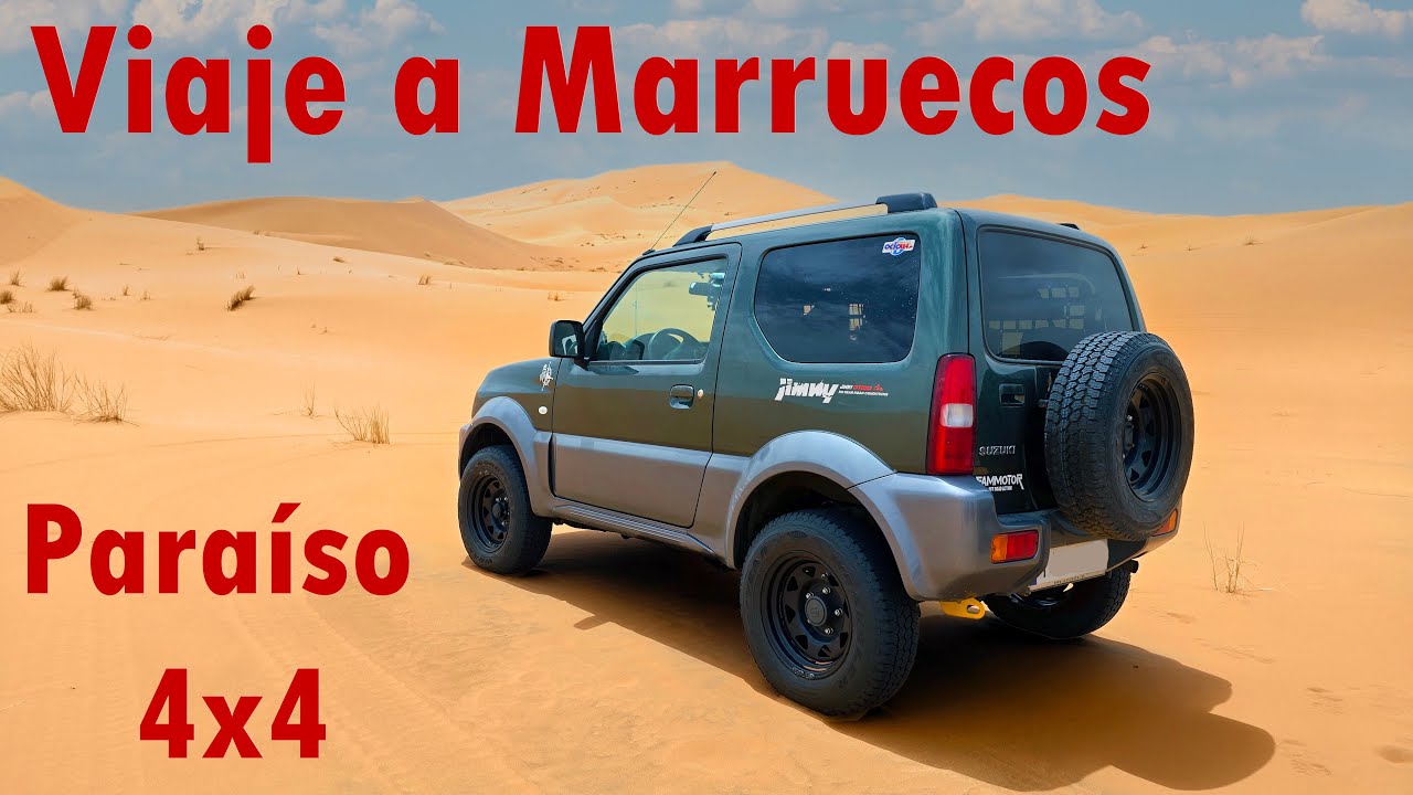 Desafío Marruecos  🌵 Volvemos a las dunas con el Suzuki Jimny 🚙 (Parte 1)