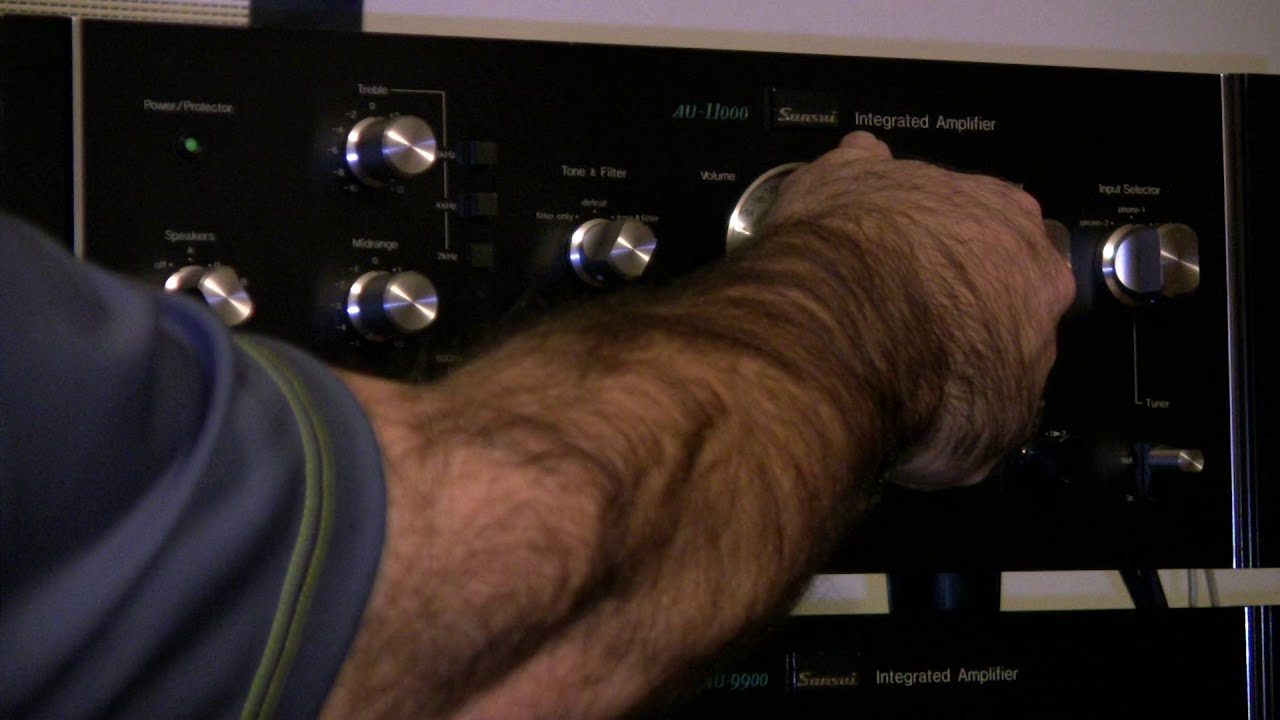 Sansui au 11000 Integrated Amplifier - 110 watts into 8Ω