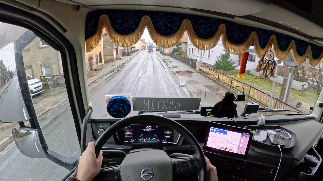 ASMR 🇩🇪 Drive with Me through Germany: Exploring Cities, Stunning Scenery, Truck Life!