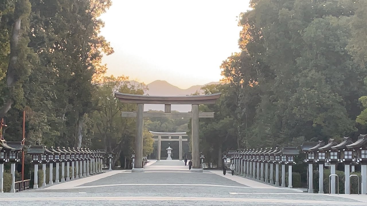 〜Prayer〜 NARA KASHIHARA JINGU Shrine〜祈り〜奈良 橿原神宮⛩️#Japan  #praying #ShrineWalk #shrine #自然界隈 #旅行 #癒し 
