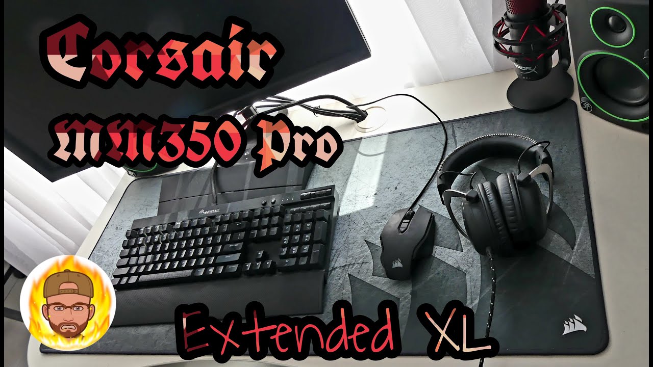 Обзор водостойкого коврика для мышки Corsair MM350 Pro, сравнение с MM300 и испытания жидкостями 🤞🤞