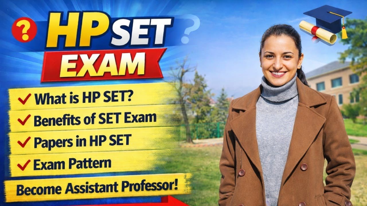 HP SET/ exam pattern/benefits of qualifying SET exam/ Negative Marking??