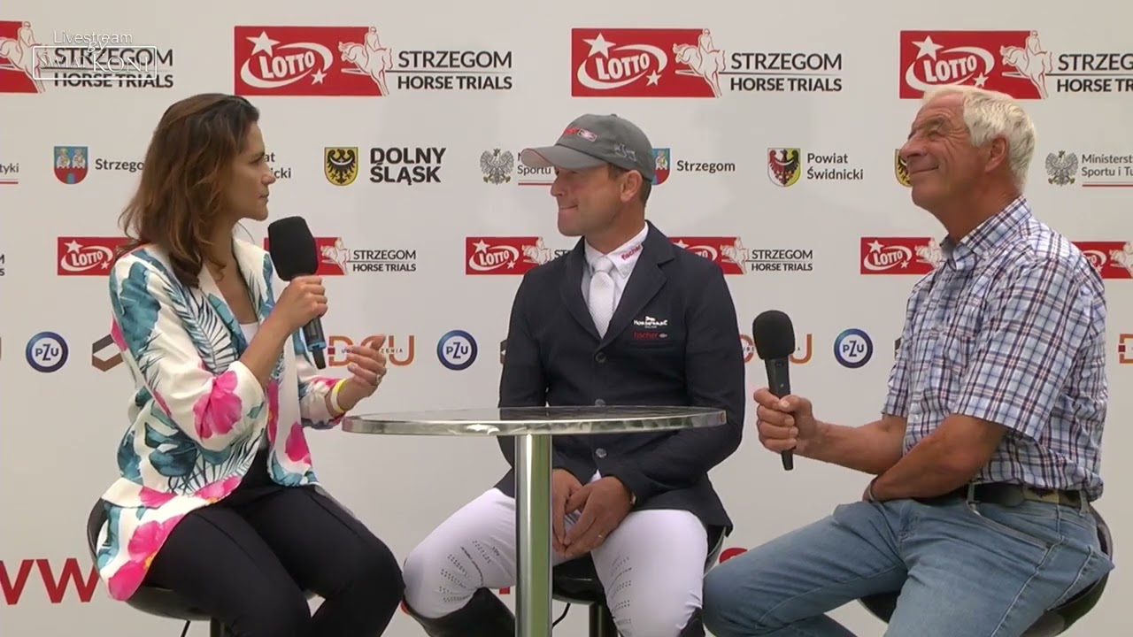 SHT2023 - Michael Jung and Hans Melzer, chef d’equipe of German team.