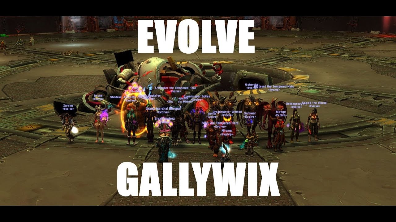 Evolve vs Mythic Gallywix - Fury Warrior
