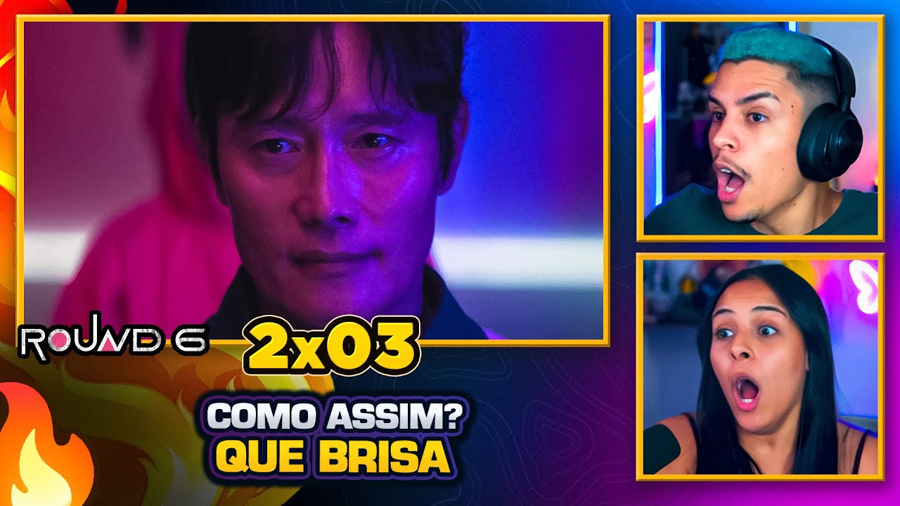 JOGADOR 001 | Round 6 2x03 | [Casal Jounin React] 🔥