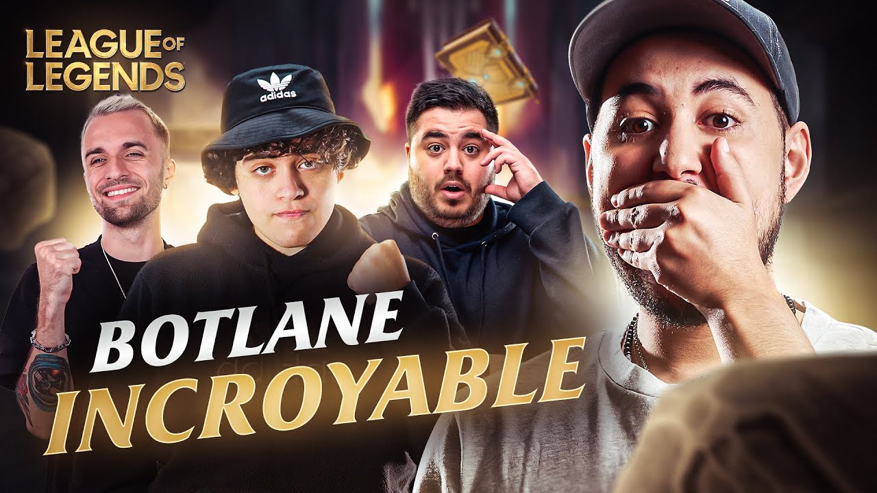 LA BOTLANE INCROYABLE ! (LoL ft. Squeezie, Kameto, Doigby & Wao)