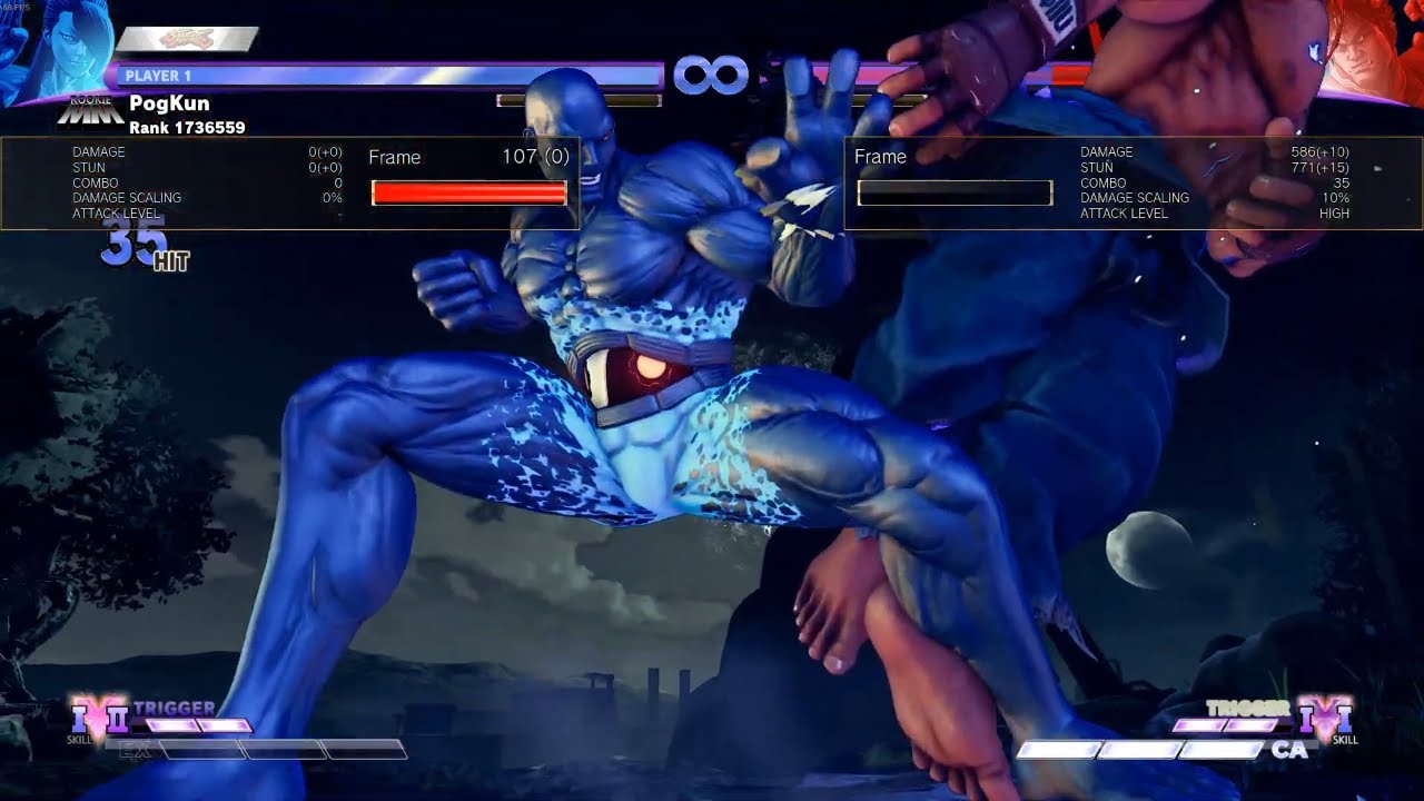 Street Fighter V Mysterious Mod - Seth 814 Damage Combo