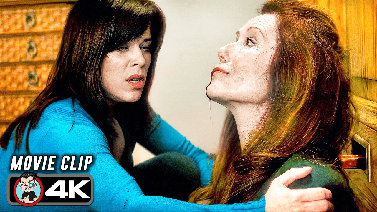 Knife In The Head Creative Kill | SCREAM 4 (2011) Movie CLIP 4K