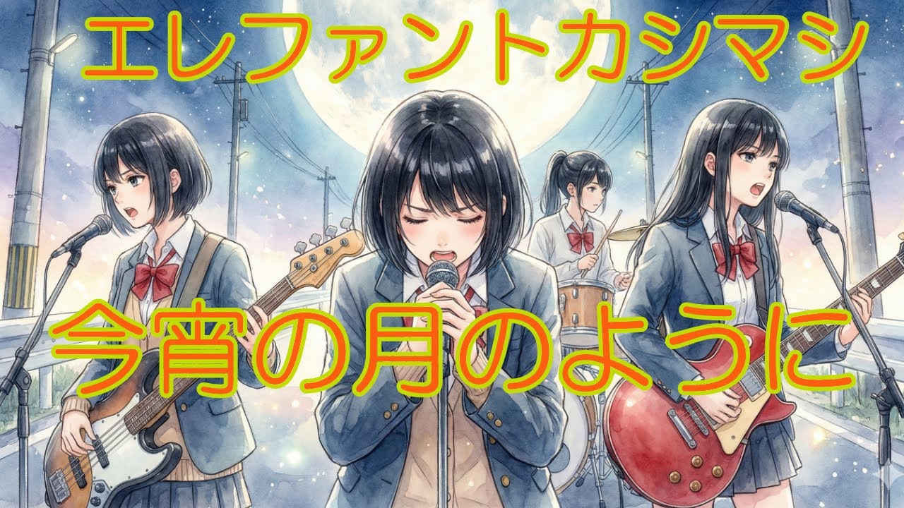 くだらねぇと呟く『今宵の月のように』