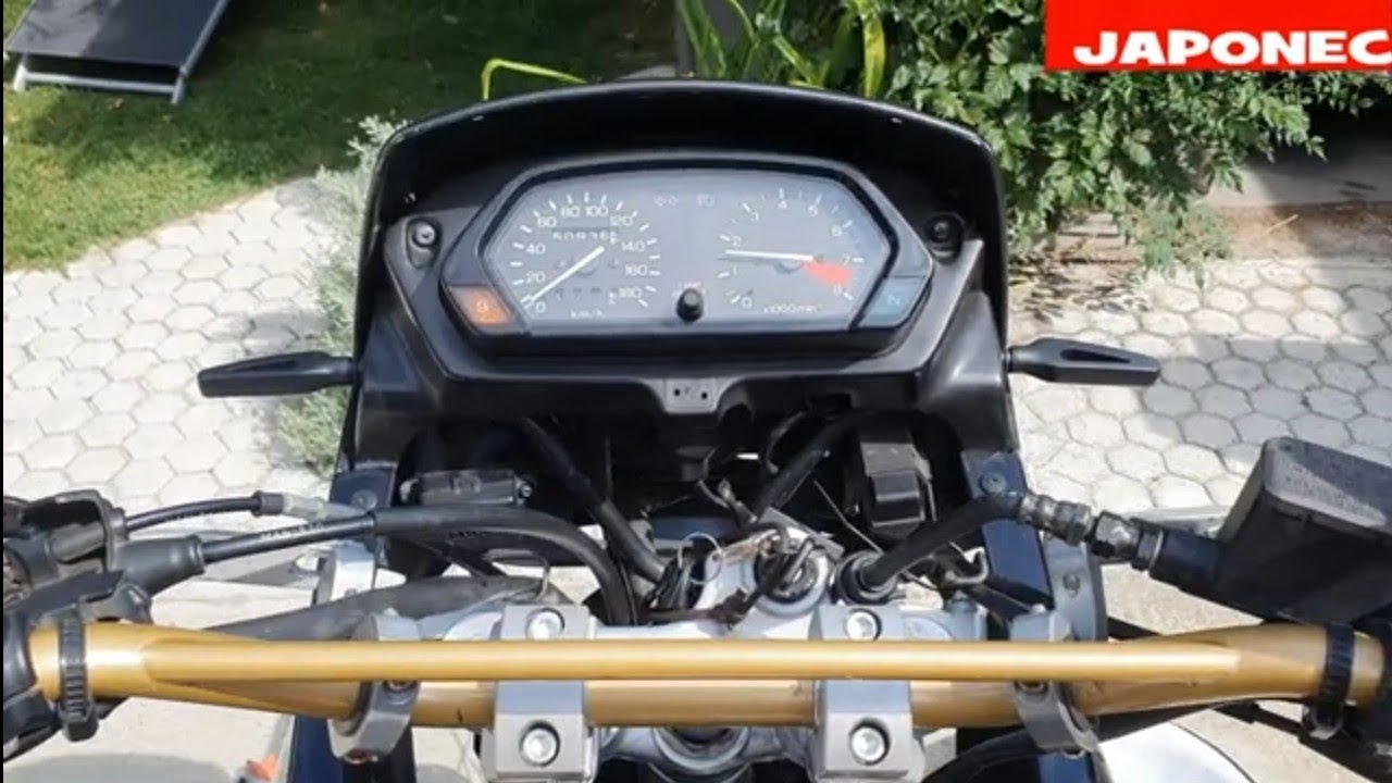 Honda nx650 oil change
