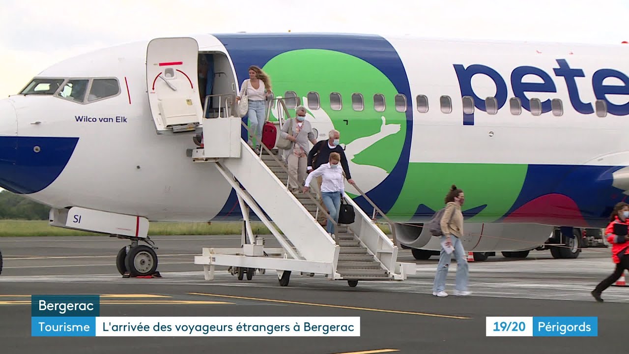 Tourisme : le retour des &eacute;trangers via l'a&eacute;roport de Bergerac