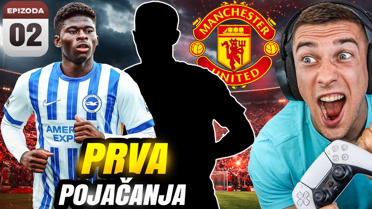 POTROŠIO SAM €80M ZA DVA NEVJEROJATNA POJAČANJA ! MAN UNITED KARIJERA #2