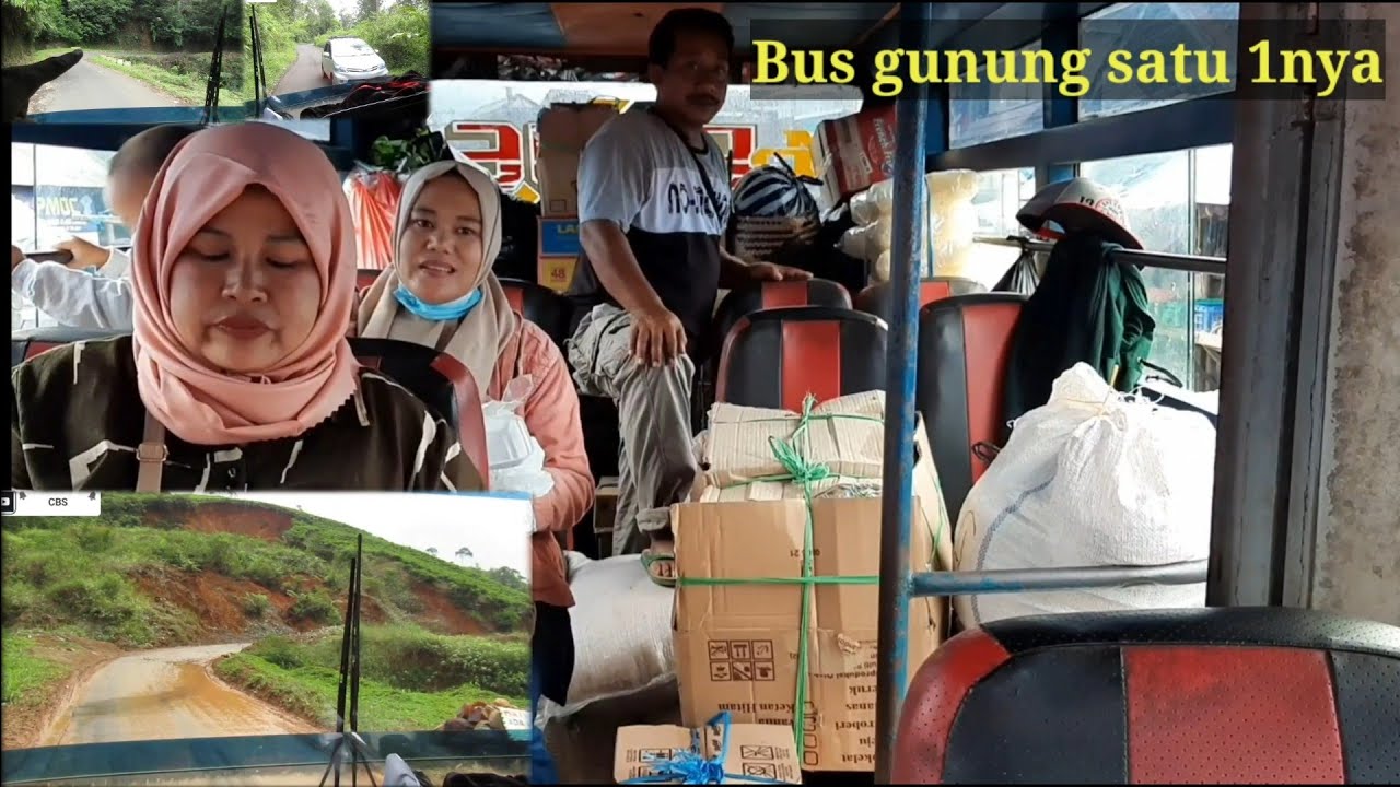 andalan mama muda | BUS gunung 1 satunya angkut sembako..X baru Cianjur selatan