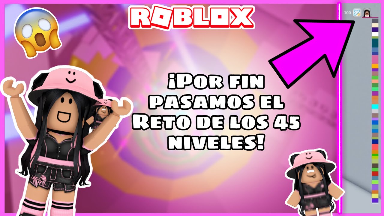 POR FIN CUMPLÍ EL RETO! - RETO DE LOS 45 NIVELES TOWER OF HELL - MICHI RØBLØX