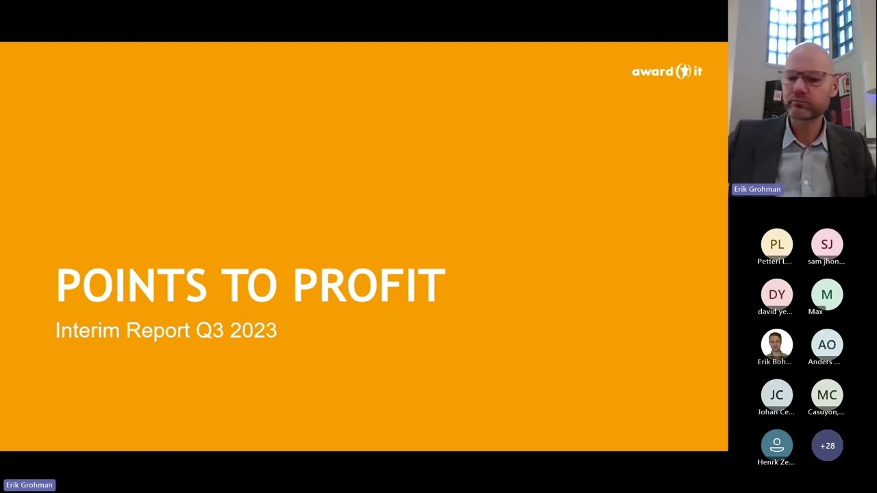 Investerarpresentation Q3 2023