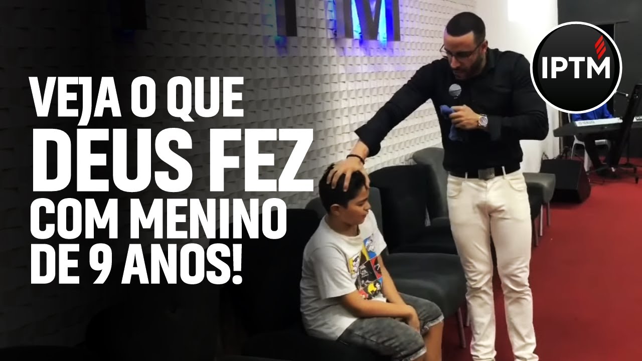 VEJA O QUE DEUS FEZ COM O MENINO DE 9 ANOS! - Pr Leonardo Sale