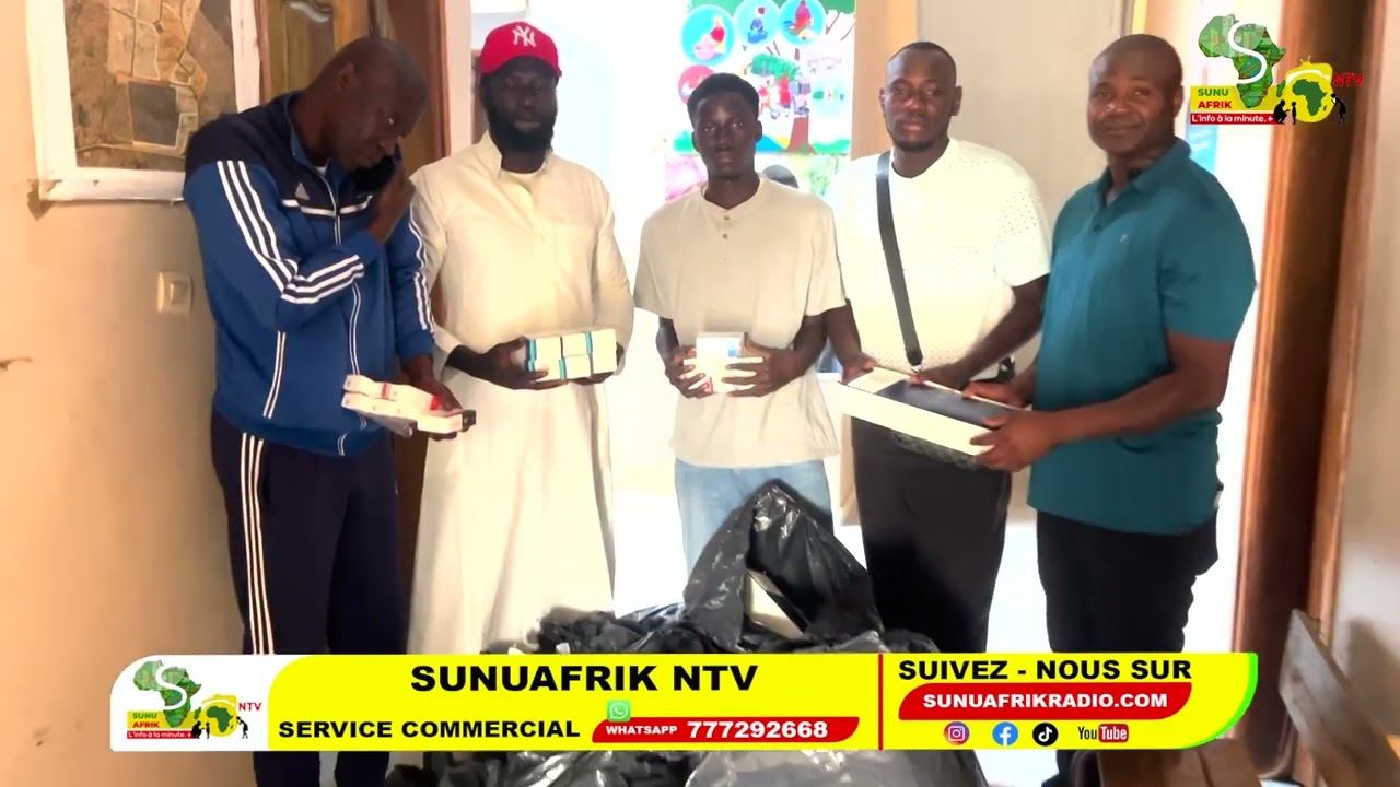 l’association Sunu Gaal Sénégal distribue des médicaments aux populations, le président se confie