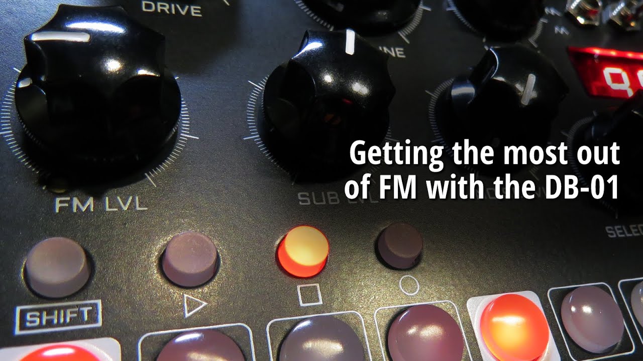 Getting the most out of FM with the DB-01