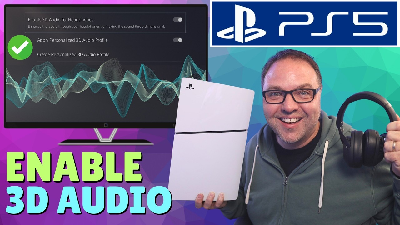 How to Enable 3D Audio for Headphones on PS5 (Immersive PS5 Gaming)