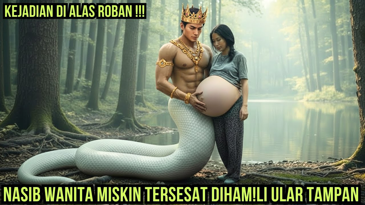 KISAH WANITA MANDUL MISKIN,DIUSIR ,DICERAI,NASIB BERUBAH SETELAH DIHAM!LI ULAR TAMPAN ALAS ROBAN
