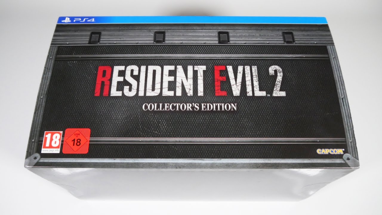 Resident Evil 2 Collectors Edition Unboxing German