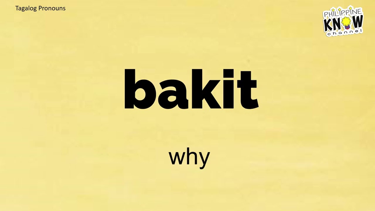 All the TAGALOG PRONOUNS You Need to Learn
