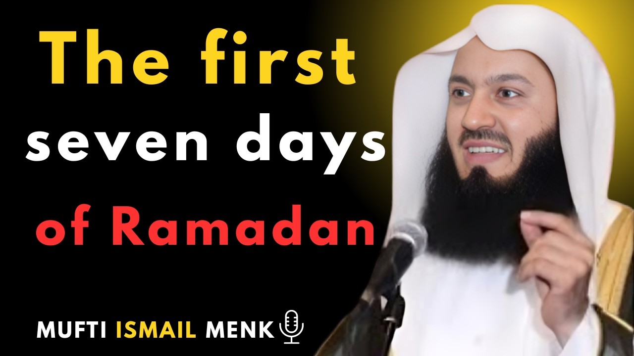 The First Week of Ramadan 🌙 Is More Important Than You Think | Powerful Islamic Reminder
