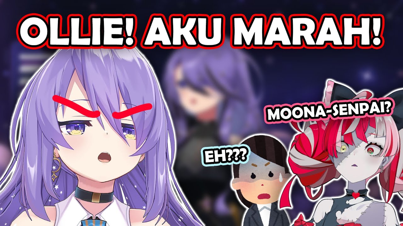 Moona Gak Sengaja Bikin Ollie Takut Sampai Minta Tolong M-chan | Hololive Clip